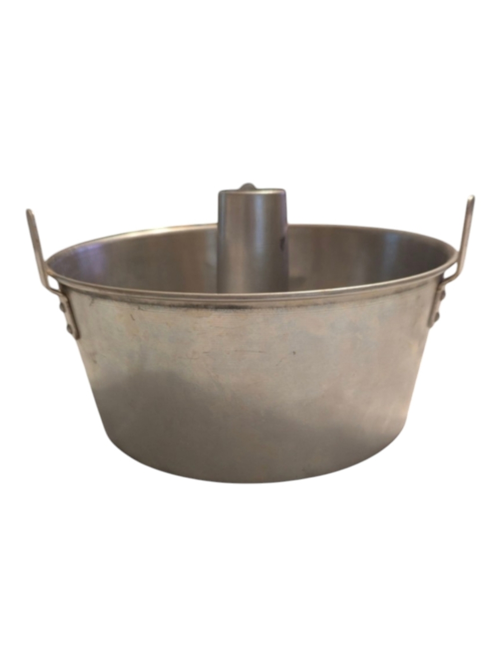 VTG Comet Aluminum Angel Food Cake Tube Pan W Cooling Legs 2P USA 9" x 4-1/4"